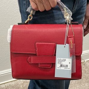 Antonio Melani red purse handbag or shoulder strap